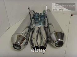 Kit de silencieux Cafe Racer Triumph Hinckley Bonneville neuf