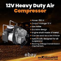 Kit de suspension à air avec compresseur pour Fiat Ducato Citroën Relay 1994-2024 4000 kg