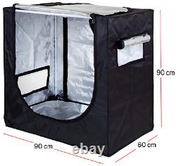 Kit de tente de culture hydroponique de jardin intérieur portable, chambre sombre Bud, boîte en Mylar 600d