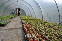 Kit de tunnel en polyéthylène neuf de 14 pi x 30 pi, serre professionnelle robuste Nd