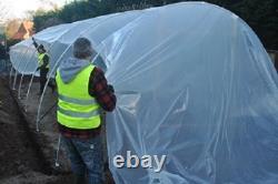 Kit de tunnel en polyéthylène neuf de 14 pi x 30 pi, serre professionnelle robuste Nd