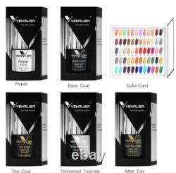 Kit de vernis gel Venalisa 60 pièces Vernis gel couleur UV LED VIP2 tout neuf
