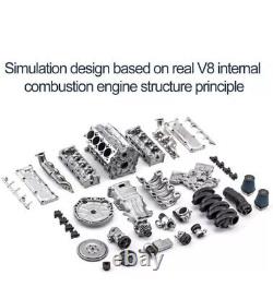 Kit moteur Cison V8, mini kits de moteur V8 qui fonctionnent, kit de modèle de moteur V8 qui marche