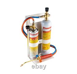 Kit portable de soudage-brasage-plomberie-toiture au plomb à gaz Castolin mini Portapack