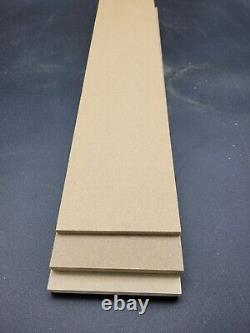 Kits de revêtement mural en aggloméré à secousses en bandes 1220mm x 90mm x 6mm ou 9mm