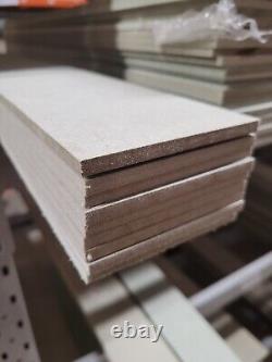 Kits de revêtement mural en aggloméré à secousses en bandes 1220mm x 90mm x 6mm ou 9mm