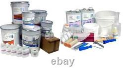 Kits de toiture en PRV de 600g pour l'été avec un ensemble d'outils