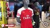 La Nouvelle Marque 2018 19 Arsenal Accueil Kit Close Up