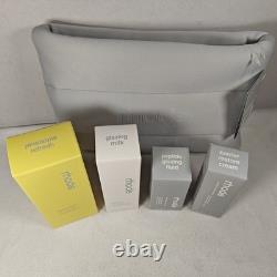 Le kit rhode Quatre essentiels quotidiens pour la peau avec trousse de toilette RRP 117 £ NOUVEAU