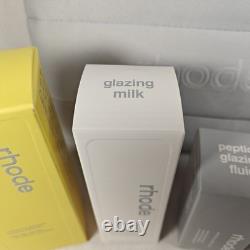 Le kit rhode Quatre essentiels quotidiens pour la peau avec trousse de toilette RRP 117 £ NOUVEAU