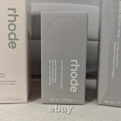Le kit rhode Quatre essentiels quotidiens pour la peau avec trousse de toilette RRP 117 £ NOUVEAU