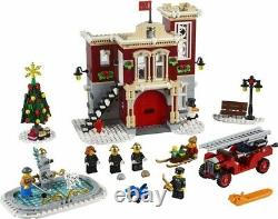 Lego Creator Station D'incendie De Village D'hiver (10263) Kit De Bâtiment 1166 Pcs