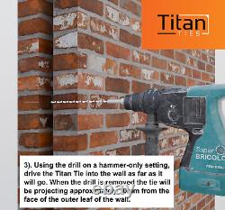 Liens de Remédiation Hélicoïdaux Titan (100 Nr)