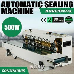 Machine de scellage continu automatique à bande horizontale pour sacs continus