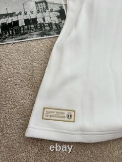 Maillot édition limitée Adidas Italie 125e anniversaire, taille moyenne, neuf dans sa boîte
