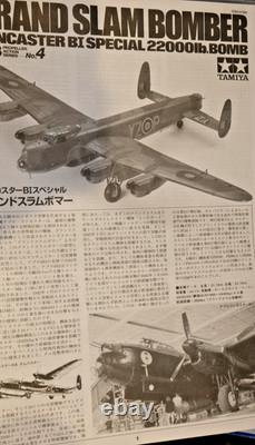 Maquette motorisée TAMIYA 1/48 du bombardier Grand Slam avec hélice en action, neuve <br/>
 
  