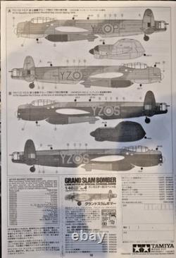 Maquette motorisée TAMIYA 1/48 du bombardier Grand Slam avec hélice en action, neuve<br/>