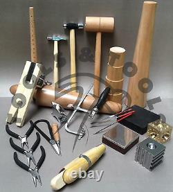 Metal Smith Tools Kit Débutants Apprentis Métallurgie Ensemble De Fabrication De Bijoux