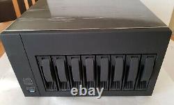 Mini-itx Nas Storage Server 8-bay Hdd Hot Swap Case Châssis Enclosure Psu Kit