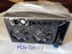 Mini-itx Nas Storage Server 8-bay Hdd Hot Swap Case Châssis Enclosure Psu Kit