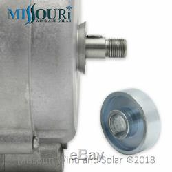 Missouri Freedom 12 Volt 1600 Watt 5 Lame Éolienne Et Contrôleur De Charge Kit
