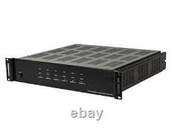 Monoprice 6 Zone Accueil Audio Multizone Contrôleur Et Kit D'amplificateur