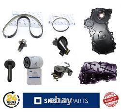 NOUVEAU KIT DE DISTRIBUTION À COURROIE HUMIDE ET CARTER D'ALIMENTATION Ford TRANSIT pour 2.0 ECOblue CUSTOM MK8 2018