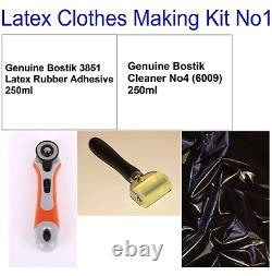 NOUVEAU Kit de fabrication de vêtements en latex utilisant la colle Bostik 3851 Latex