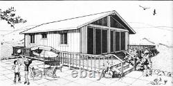 Northridge I 24 X 32 Personnalisable Kit Shell Maison, Livré Prêt À Construire