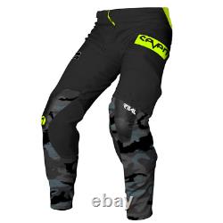 Nouveau Kit de Course Seven Race 2024 Combinaison Rival Barrack Noir MX Motocross Tout-Terrain Mtb Pas Cher