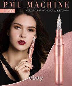 Nouveau Kit de Machine de Maquillage Permanent P300 en couleur rose pour les sourcils, l'eye-liner et les lèvres