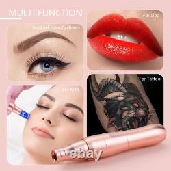 Nouveau Kit de Machine de Maquillage Permanent P300 en couleur rose pour les sourcils, l'eye-liner et les lèvres