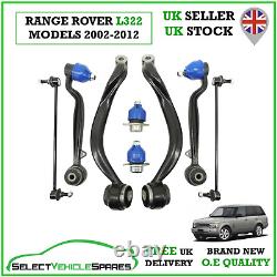 Nouveau jeu de bras de suspension avant pour conducteur et passager pour Range Rover L322 2002-2012