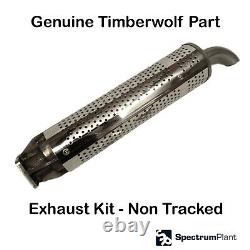 Nouveau kit d'échappement complet et authentique pour Timberwolf pour machines non équipées de chenilles au Royaume-Uni.