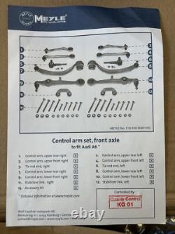 Nouveau kit de bras de contrôle MEYLE, suspension de roue toute neuve - 116 050 0087/HD