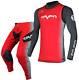 Nouveau Kit De Course Seven Race Combinaison Zero Dissolve Flo Rouge Bleu Avec Compression Mx Motocross