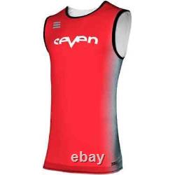 Nouveau kit de course Seven Race combinaison Zero Dissolve Flo Rouge Bleu avec compression MX Motocross