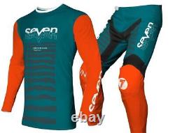 Nouveau kit de motocross Seven MX Vox Surge MX Teal Orange en vente