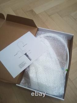 Nouveau robinet en satin alcalin / nickel à double robinet, Kangen avec kit d'installation