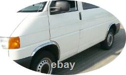 Nouvelles ailes de marque de Van VW T4 Bus Caravelle, garnitures d'arc de roue style chrome 4pc kit