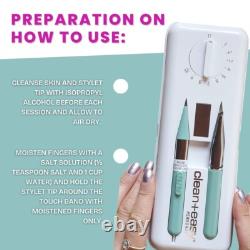 ONE TOUCH / Kit d'Électrolyse Maison Propre et Facile + Stylo Épilateur