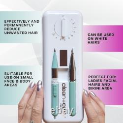 ONE TOUCH / Kit d'Électrolyse Maison Propre et Facile + Stylo Épilateur