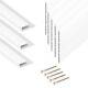 Plafond Clading Toit Kit 5 X 5m Sofit Creux, 3 X 5m Finition Trim & Pins
