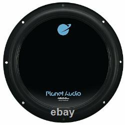 Planet Audio 1800w Subwoofer Avec Amplificateur 1500w, Kit D'amplificateur Et Boîtier Q-power