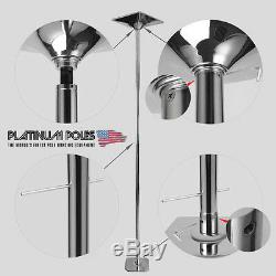 Platinum Poles 45mm Professional Spinning Pole Dancing Pole Sport / Fitness