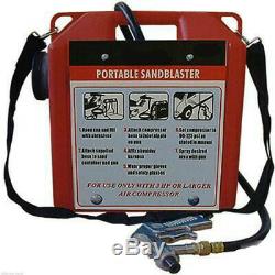 Portable Sandblaster Sable Blaster Sablage Kit Pistolet Capacité 30lb