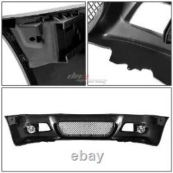 Pour 99-06 E46 3series Non-m M3 Style Abs Front Bumper Cover Body Kit+fog Light