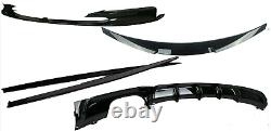 Pour BMW F30 Lèvre Avant Splitter Diffuseur Arrière M Performance Bodykit Kit de Carrosserie
