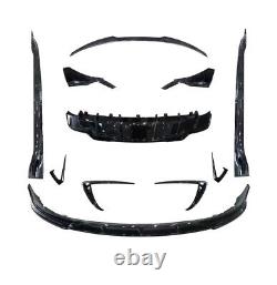 Pour Tesla Model 3 Kit Aero Splitter Avant Diffuseur Arrière Jupe Kit Carrosserie