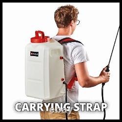 Pulvérisateur à pression sans fil Einhell 18V Power X-Change, sac à dos GE-WS + kit 2.5AH